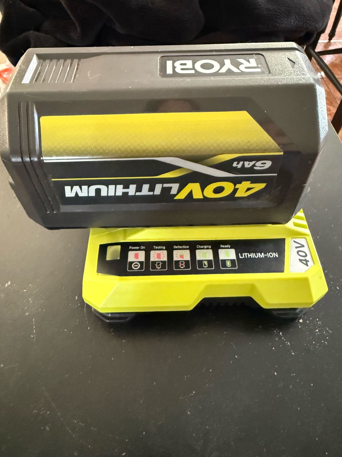 Ryobi 40v lithium 6Ah battery