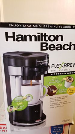 Hamilton beach flex brew coffee maker NEW