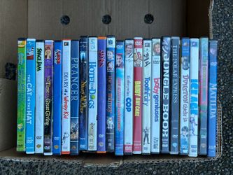 DVDs- kids movies/family, friendly movies