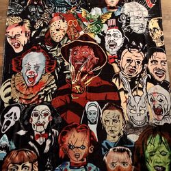 New Horror Plush Blanket 150x200cm Retails $65