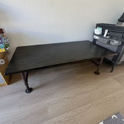 Wood Coffee Table (brown Handmade) 