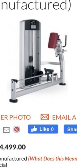 Life Fitness Glute Kickback Machine