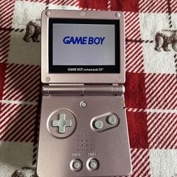 Game Boy Advance SP AGS - 101 Pearl Pink 