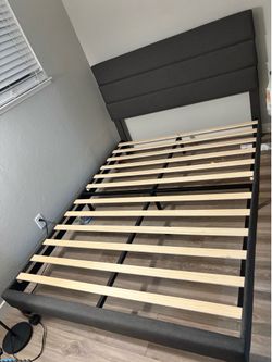 Queen bed frame