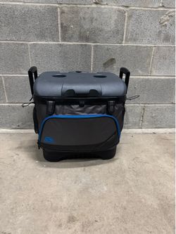 Igloo MaxCold 40 Quart Cool Fusion Wheeled Cooler which can hold up to 60cans.