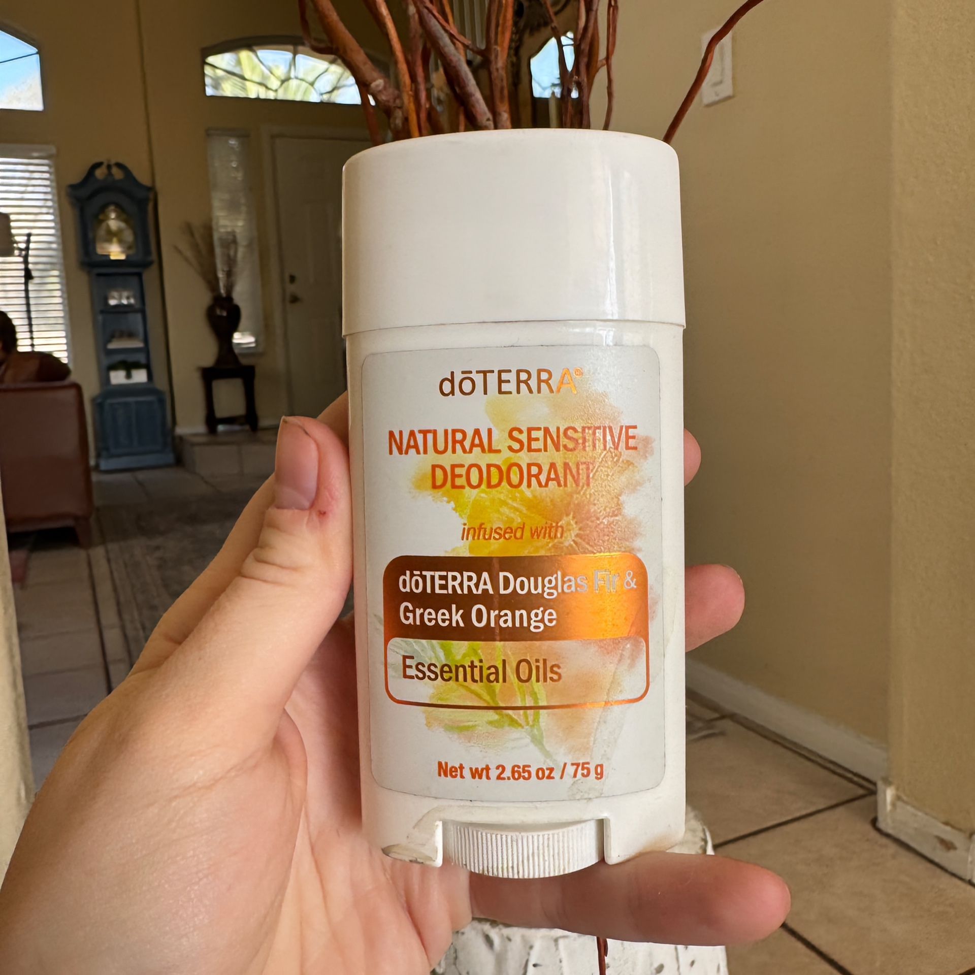 Doterra Natural Sensitive Deodorant Infused with Douglas Fir and Greek Orange