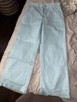 Blue Cotton On Wide-Leg Pant