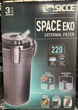 SICCE SPACE EKO 220 CANISTER FILTER