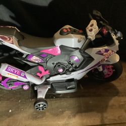 Skye Ride On Motorcycle With Training Wheels