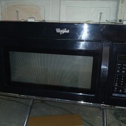 Black Over Range Microwave 30"wide