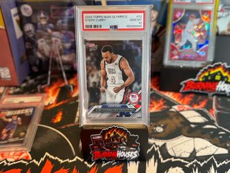 2024 Topps Now Olympic Games Steph Curry #22 PSA 10