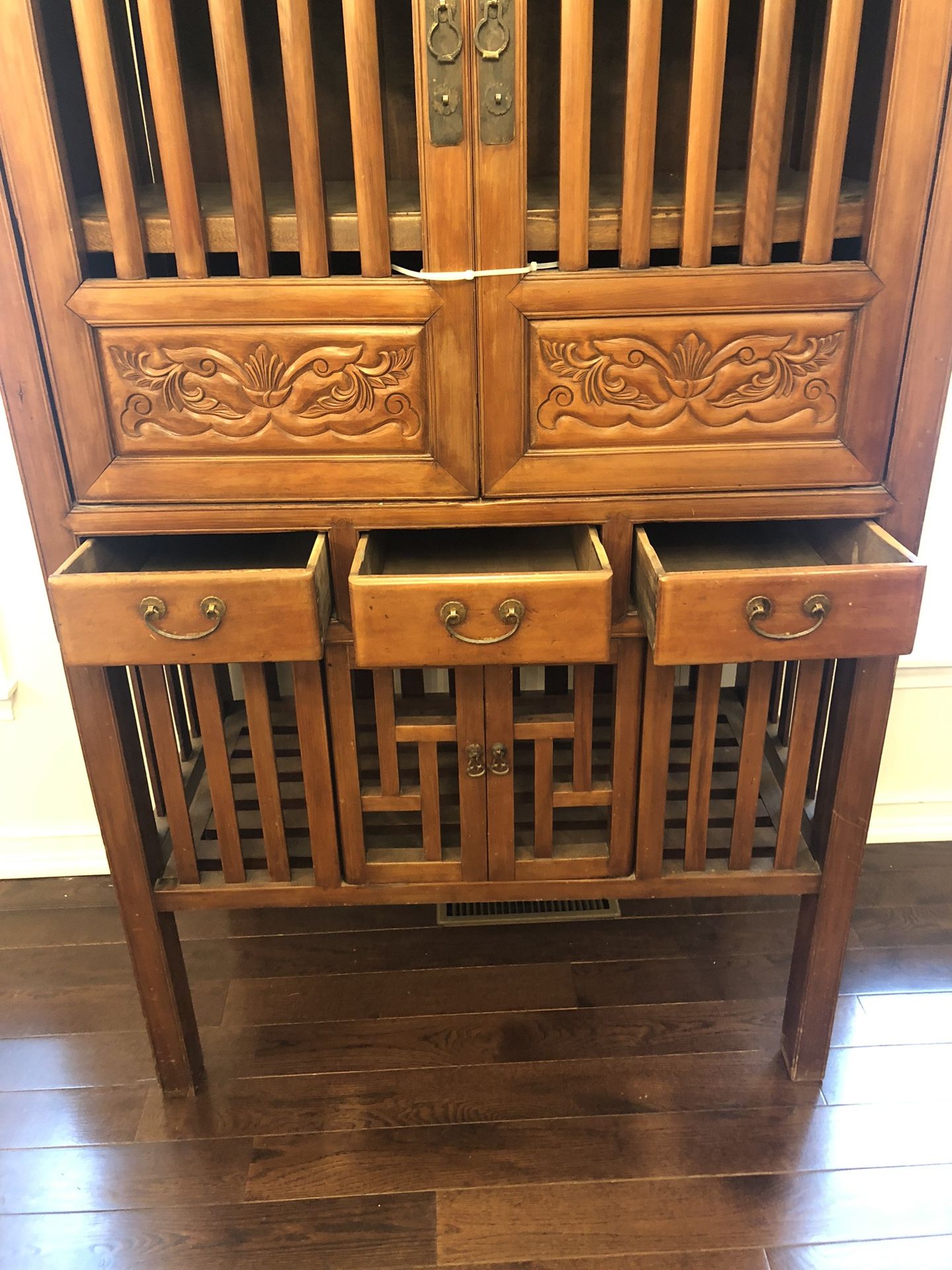 Antique Unique Chinese Kitchen Cabinet Cupboard