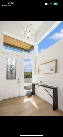 Black Narrow Entryway/Console Table