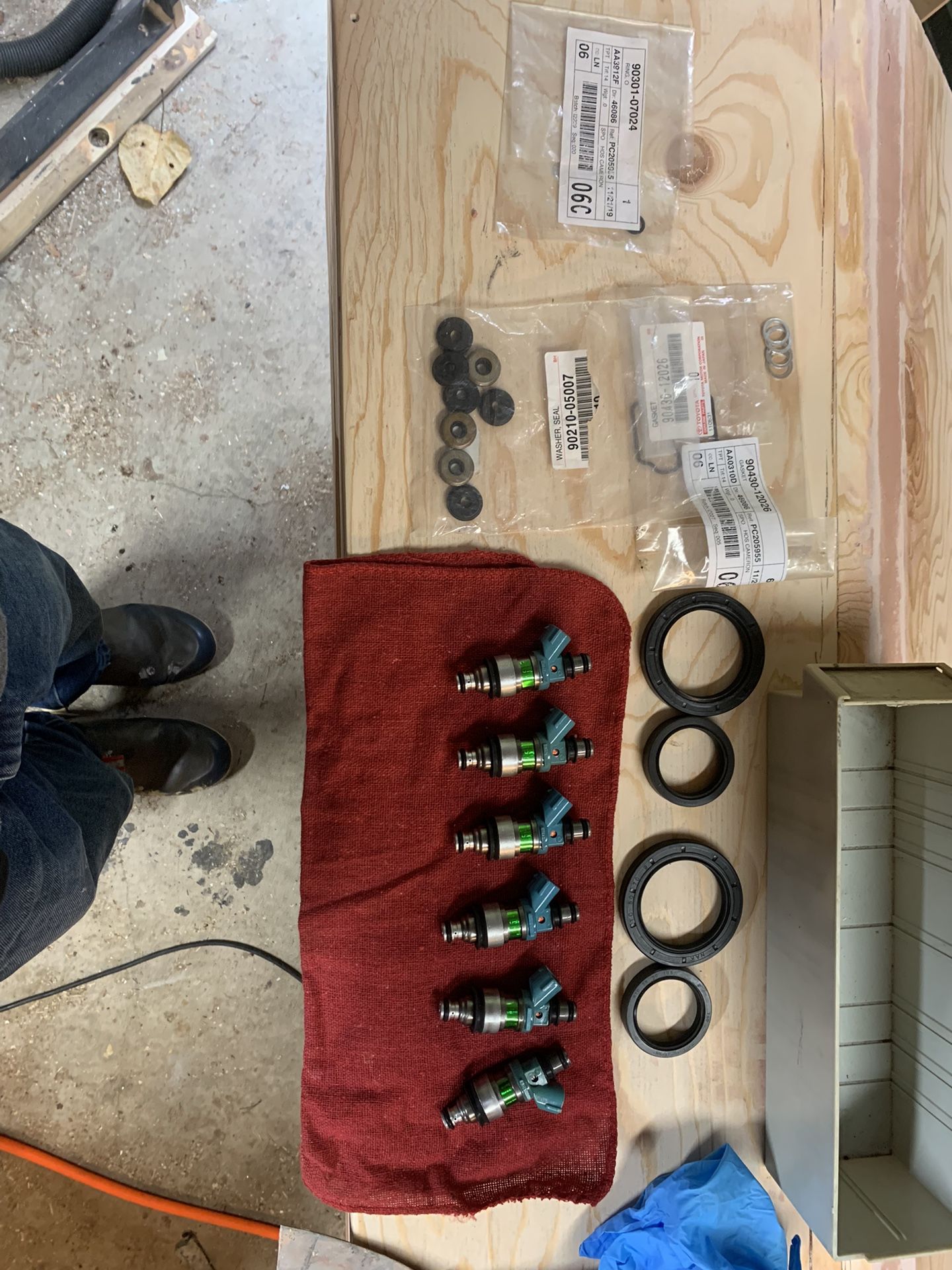 5VZ-FE Injector Replacement Kit, Front Wheel Bearing Kit