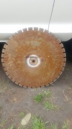 24" diamond blade