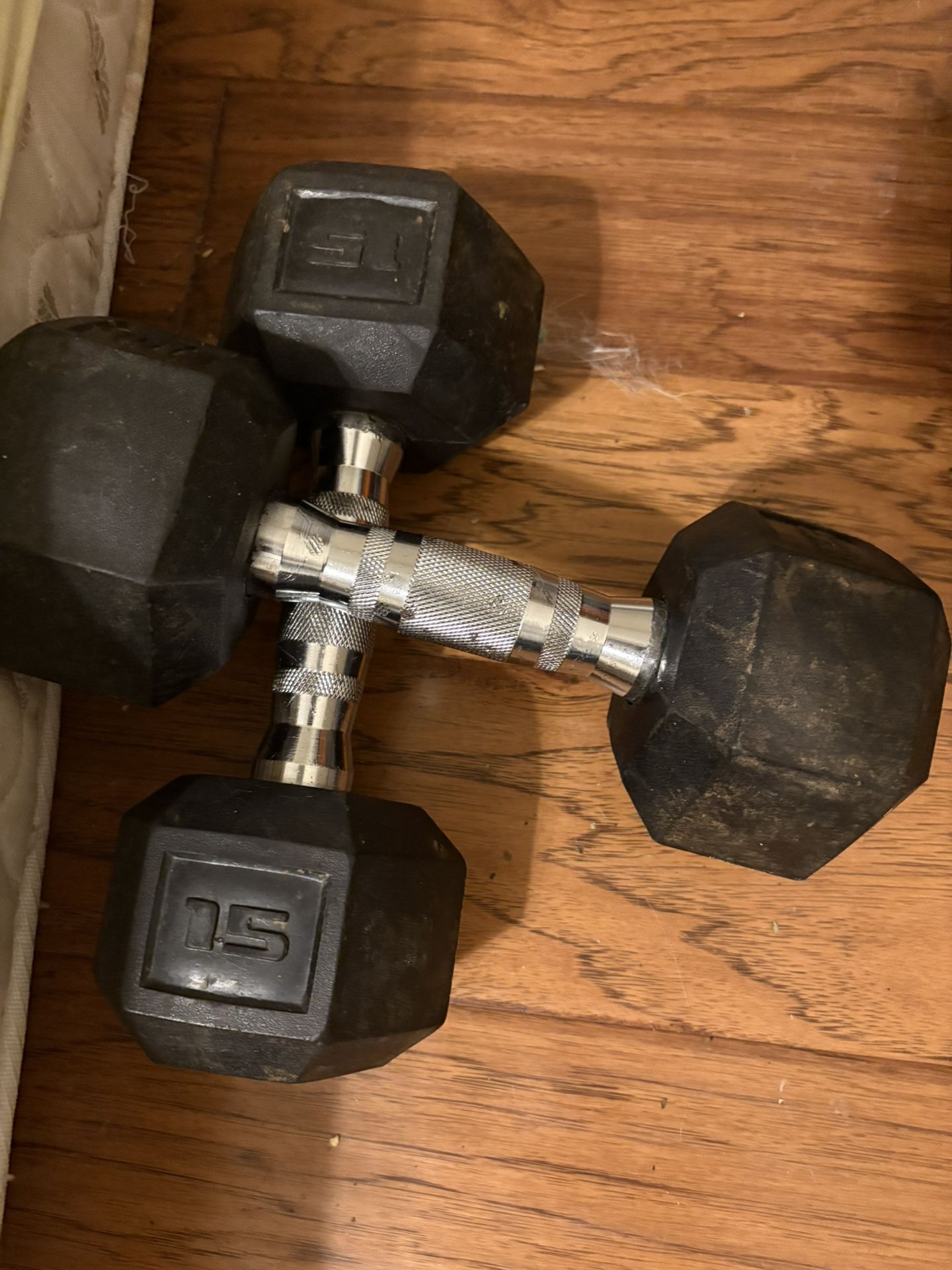 15 Lb Dumbbells