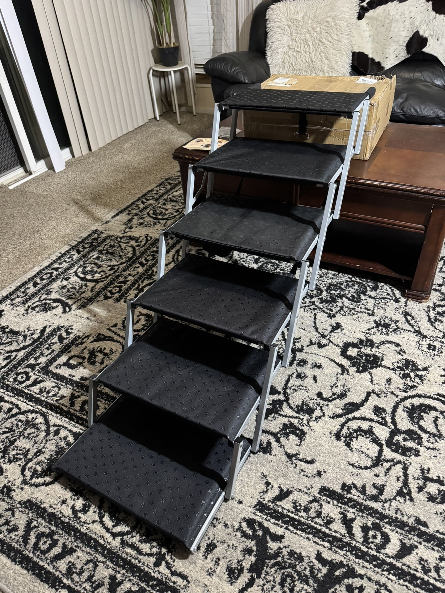 New 6 Tier Collapsing Pet Steps