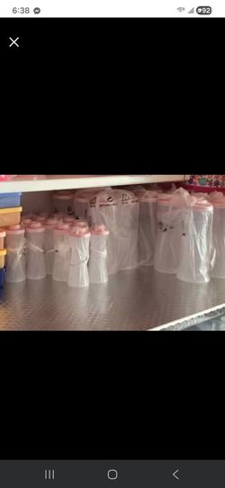 Last Salt Shaker large pink Tupperware