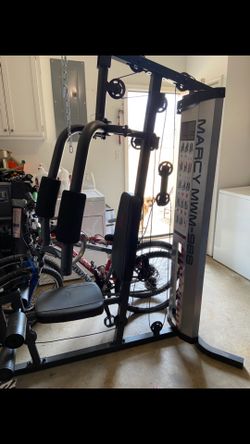 Marcy MWM 988 Weight Bench with weights