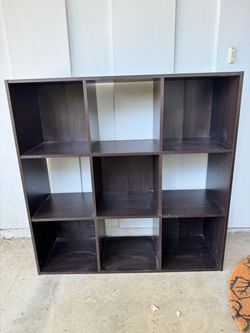 Cube shelf storage organizer