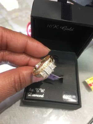 New And Used Wedding Rings For In Brooklyn Ny Offerup Brand New 10kgold With 1k Diamond Wedding Ring Very Rare Reg Price In S 3500