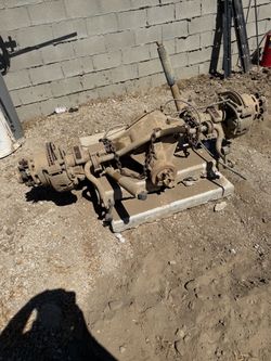 Rear end differential