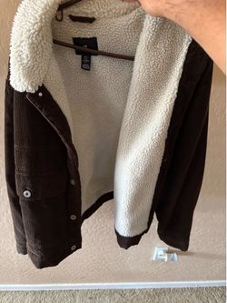 Brown corduroy jacket