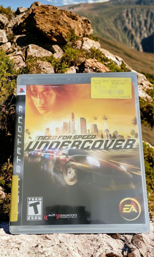Need For Speed Undercover PS3 ( Sony PlayStation 3, 2008 ) 