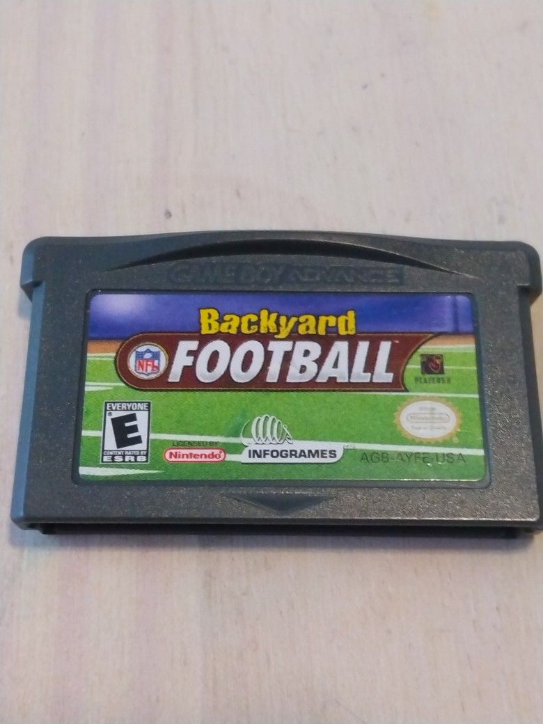 Backyard Football GBA