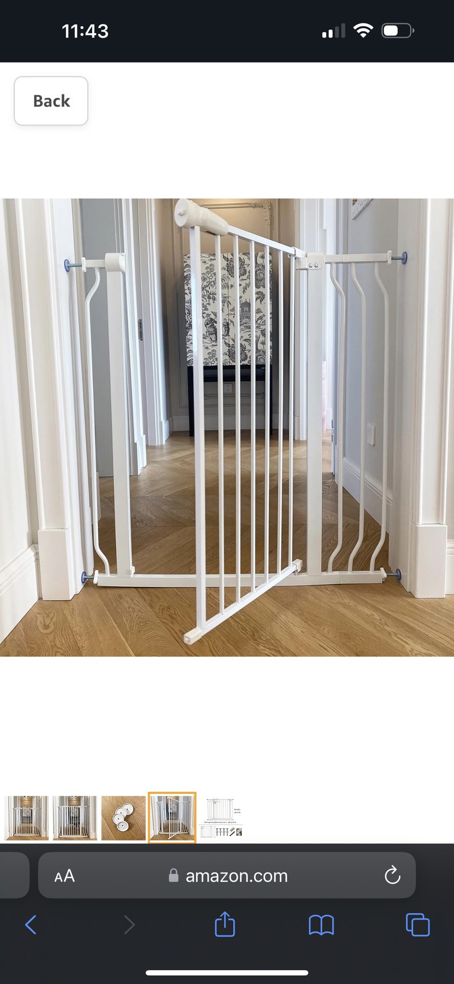 Gate For Baby / Dog Proof!