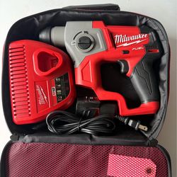 M12 Fuel 5/8” SDS Plus Brushless Rotary Hammer (Used Once)