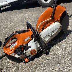 Stihl 14”  Concrete Saw GOOD CONDITION 