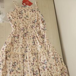 Girls Spaghetti Strapped Dress