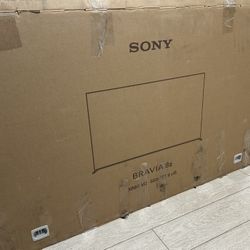 Sony BRAVIA 8 II 65 Inch TV, QD OLED, 4K Smart Google TV, XR Processor with AI Technology, Ultra Slim Design, 120hz Television, Dolby Vision/Atmos, Ex