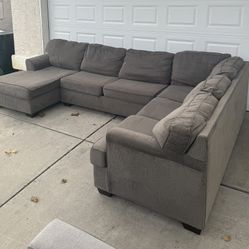 Gray Sectional Couch