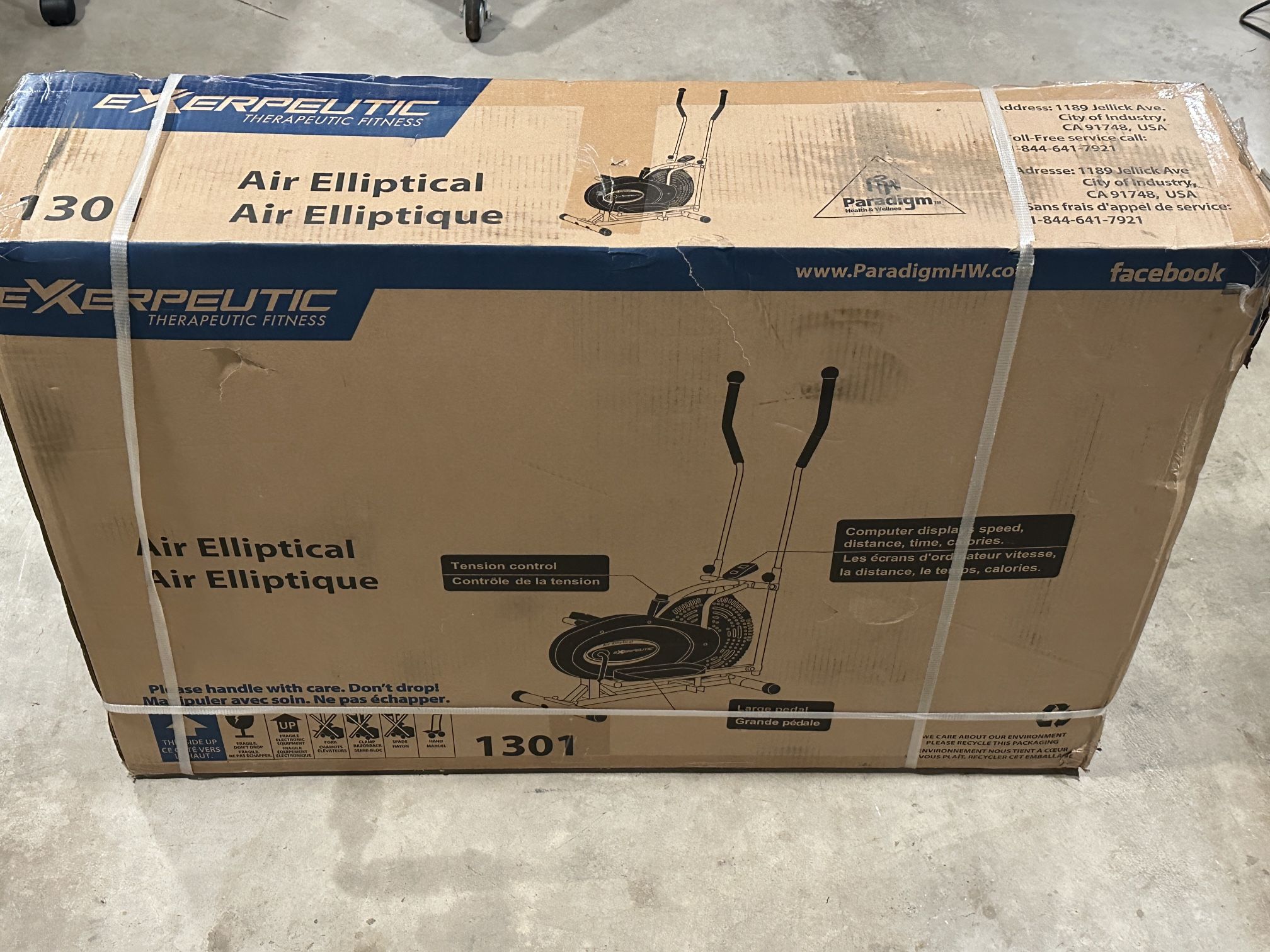 Air Elliptical. Exerpeutic Brand