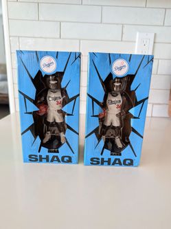 Shaq + Dodgers Bobbleheads Unopened $80 for both