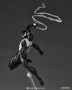 Sealed Revoltech Symbiote Spider-Man (Black)
