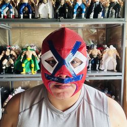 Villano Lucha Libre Mask Mexican Wrestling Adult Luchador Costume  Luchadores