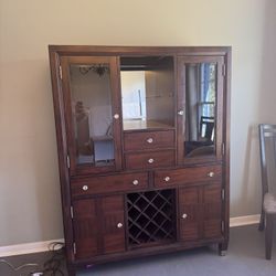 China Cabinet With Lights 