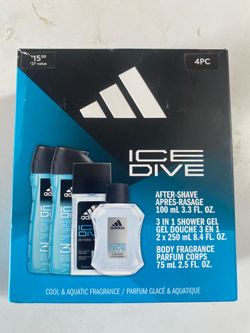 Adidas Ice Dive 4-Piece Men's Gift Set