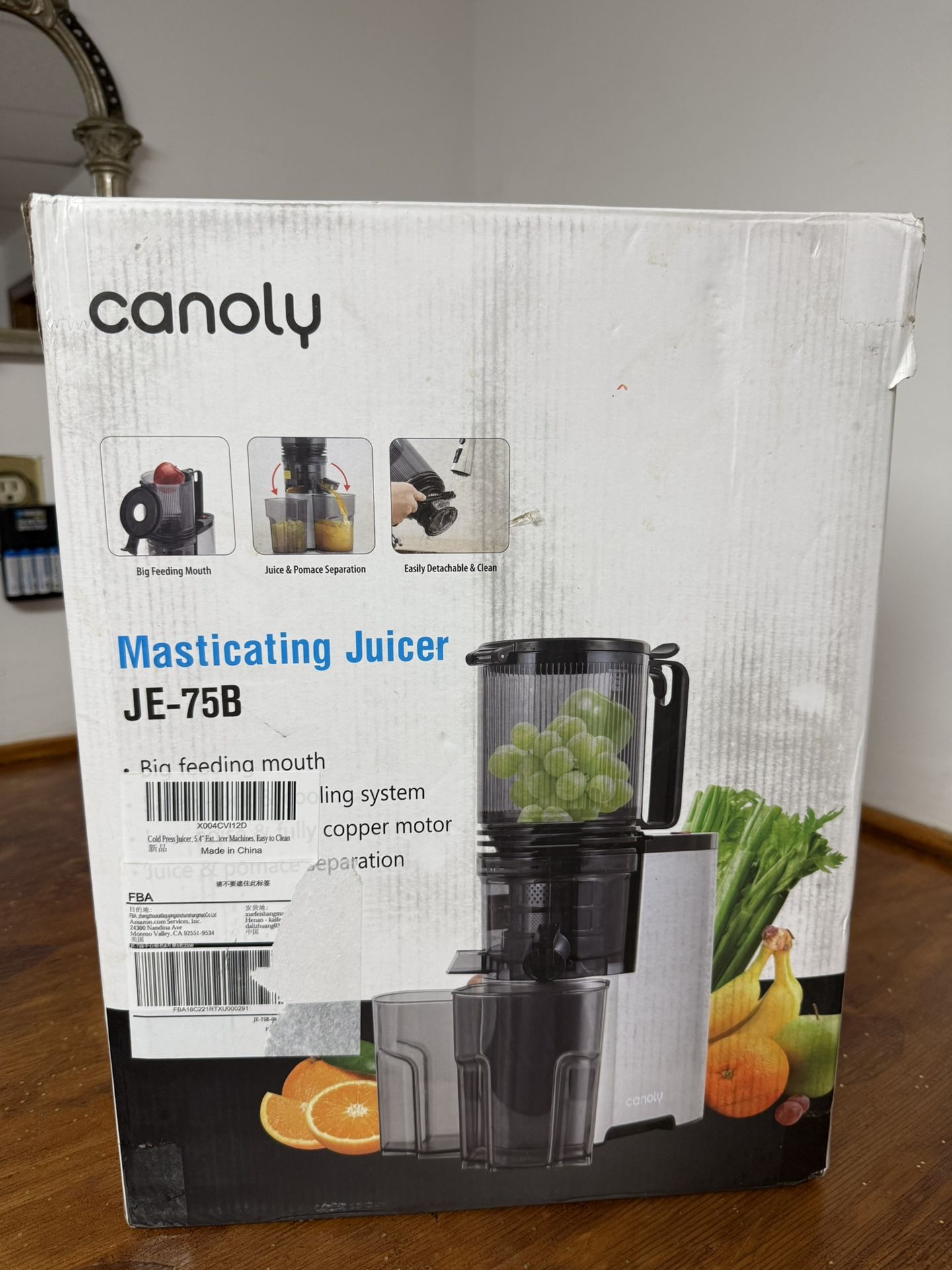 Big Mouth Slow juicer