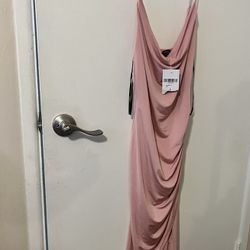 Large Pink Bodycon Dress