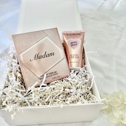 Mother’s Day Gift Set – Madam Perfume + Hand Cream | Elegant Ready to Gift Box 