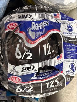New Romex wire 6/2