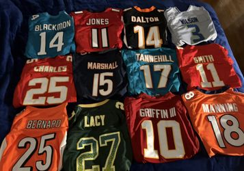 DM WHAT U WANT AND OFFERS. YOUTH LARGE JERSEYS