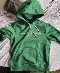 Green Tommy Hilfiger Hoodie