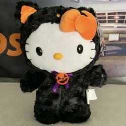 Hello Kitty Animated Halloween Black Cat Side Stepper