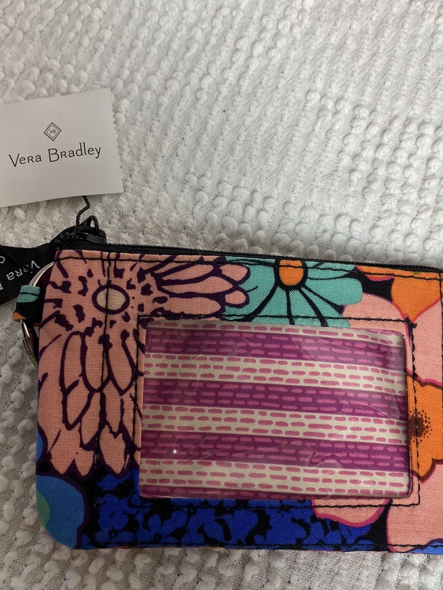 Vera Bradley keychain card holder