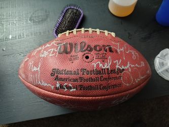 Football Signed By The 86 Redskins Including 5 Hall Of Famers $100 OBO